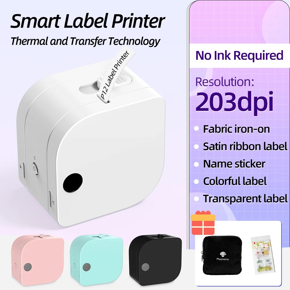 Sticker Label Template - Bant ile Tape Mini etiket makinesi