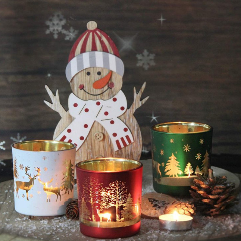 Candle Vessel Supplies - Kokulu Mum Yapımı için Noel Cam