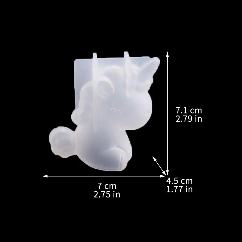 3D Geometrik Silikon Unicorn K - Candle Making Supplies For Beginners incelemesi ve fiyatı