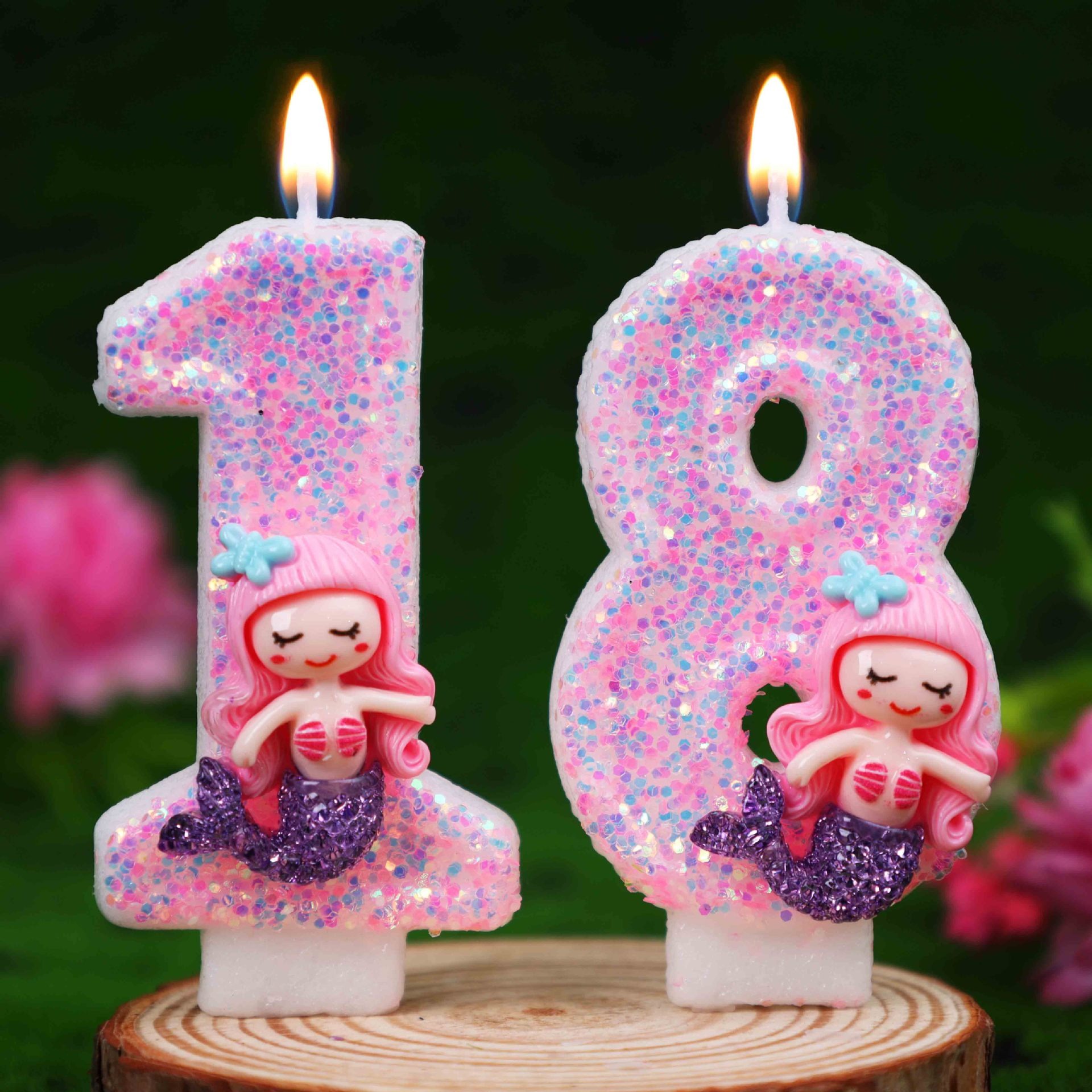Yaratıcı Pembe Deniz Kızı 0-9  - Candle For Supplies incelemesi ve fiyatı