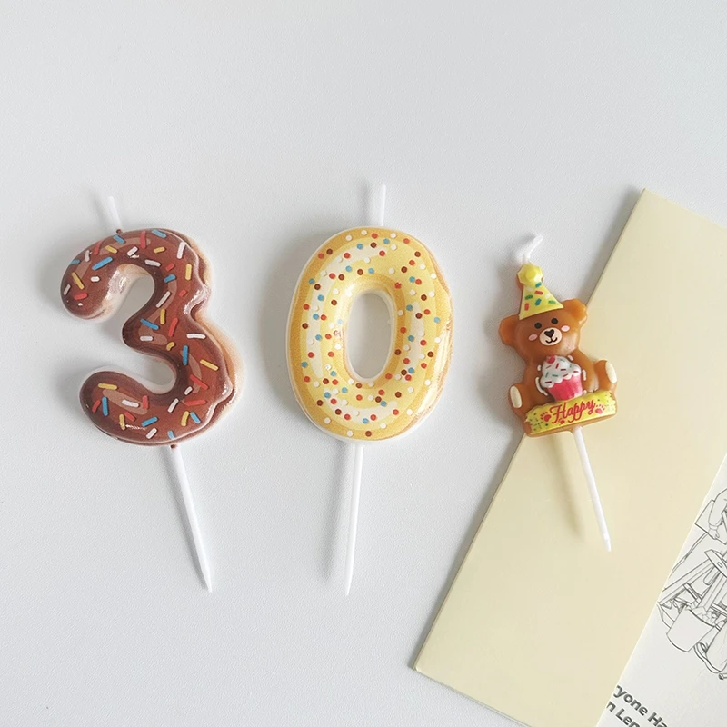 Tatlı Çörek Numarası Mum 0-9 N - Zebra Candle Supplies incelemesi ve fiyatı