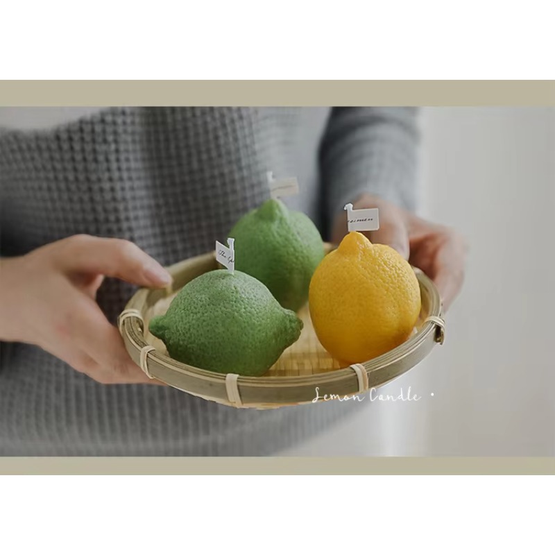 Özel Ev Dekorasyonu Limon Mum  - Candle For Supplies incelemesi ve fiyatı