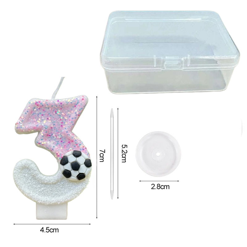 Pembe Beyaz Pullu Spor Futbol  - Candle For Supplies incelemesi ve fiyatı