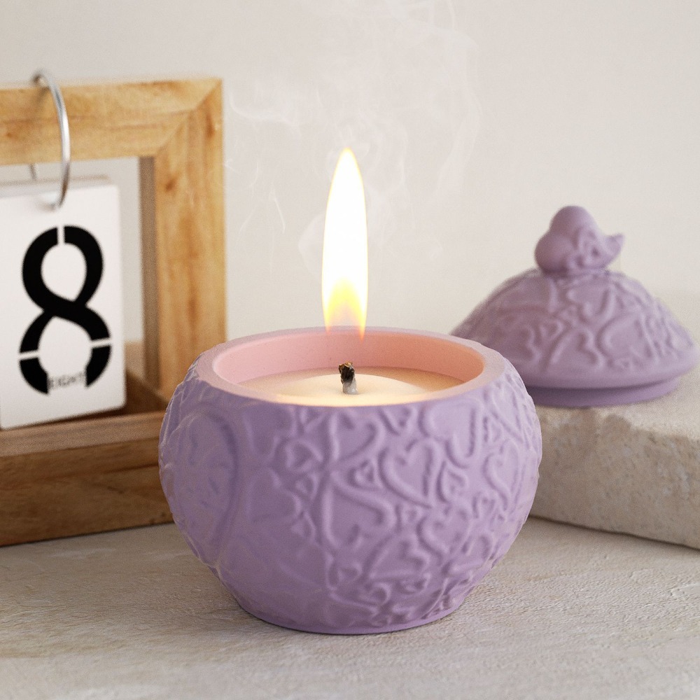 Çiçek Kabartmalı saklama kutus - Candle Vessel Supplies incelemesi ve fiyatı